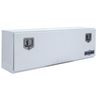 Better Built TOP MOUNT, WHITE STEEL TRUCK TOOL BOX 48INLX12INWX16INH SINGLE DOOR 64210149